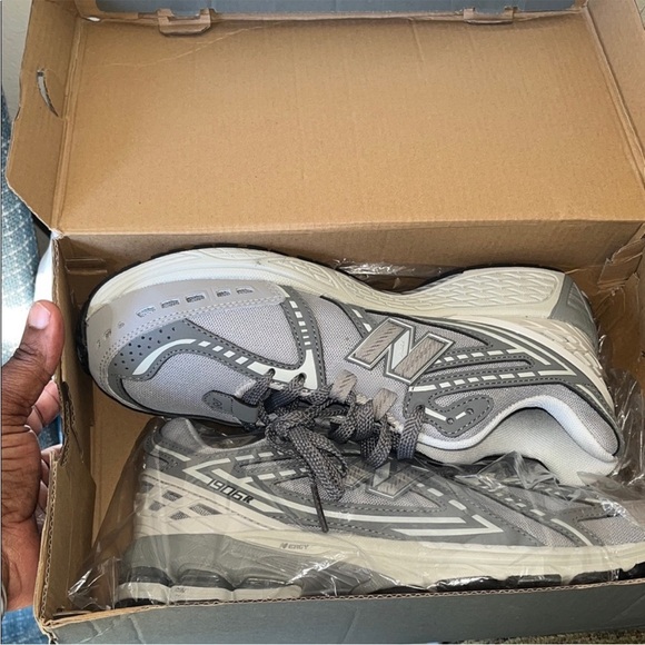 New Balance Gray 1906 Running Shoes